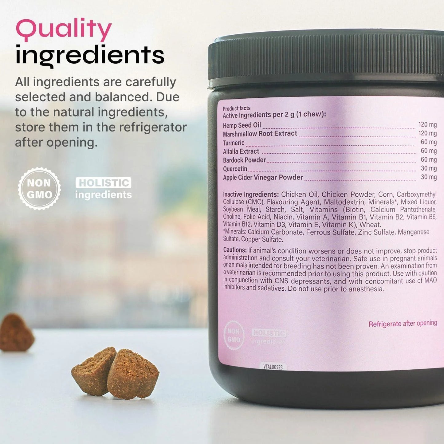 Dog Allergy Relief Chews Dog Itching Skin Relief anti Itch Skin Health